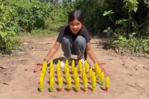 Part 137 Survival Skills SMART Ideas and USEFUL in Forest With Single Mom  Jungle Life