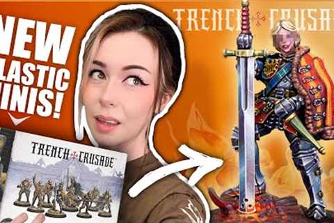 I Got the New Trench Crusade Plastics and Painted My Best Mini EVER!? | Full Unboxing, Build &amp;..