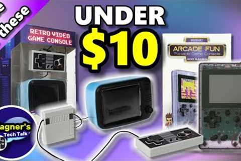 Retro Game Devices From Walmart & Five Below: Under $10 + NES Games