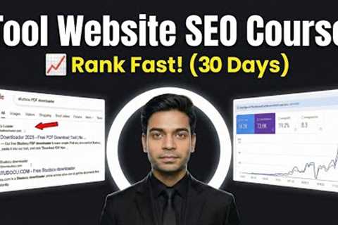 🚀 Tool Website SEO Course 2025 | 🔍 Tool Website Ka SEO Kaise Kare? | 📈 Full Ranking Guide 