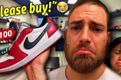 Sneaker Resellers Are In FULL DENIAL...