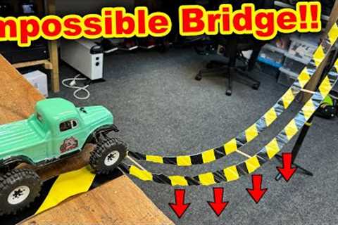 MIni RC Crawlers vs dodgy bridge
