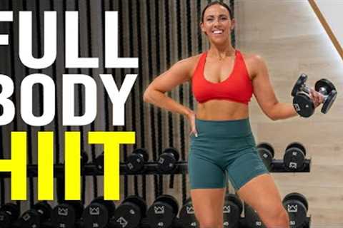 All Fitness Levels Full Body HIIT Workout! Get a Quick, Total-Body Sweat in 30 Minutes!