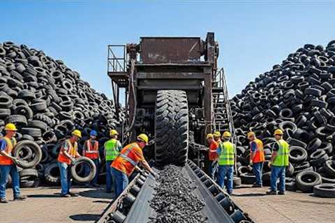 Inside the Modern Car Tire Factory – The Incredible Way They Are Made