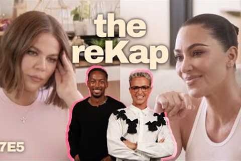 Kim Kardashian QUESTIONS If O.J. Simpson Is Khloé Kardashian's Dad | the reKap: Kardashians S7E5