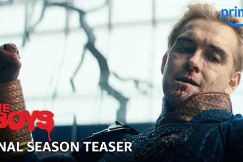 The Boys - Final Season Teaser Trailer | Prime Video