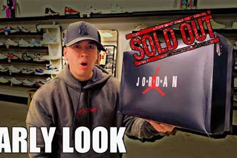 WILL THESE CLASSIC SNEAKERS SELLOUT OR SIT ?!! EARLY LOOK SNEAKER SHOPPING IN INDIANA