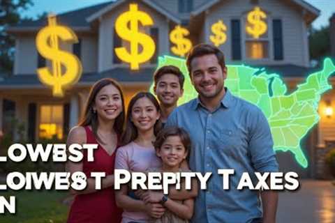 Top 10 States With the Lowest Property Taxes in America | Cheapest Places to Buy a Home USA