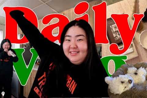 Daily Vlog: Cleaning reset day, starting new hobbies in my 30s, re-decorating office | Dec. 9