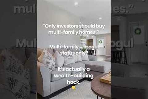 Multi-family homes aren’t just for investors they’re wealth builders.