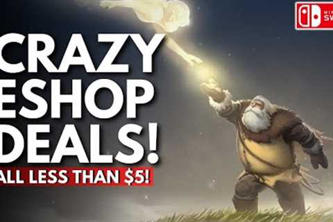 MASSIVE Nintendo Eshop Switch Deals Under $5 (Christmas Sale!)
