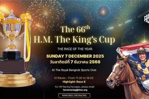 The 66th H.M. The King's Cup race meeting at The Royal Bangkok Sports Club