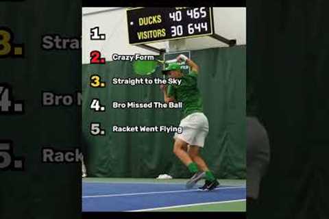 The Worst Tennis Serves...