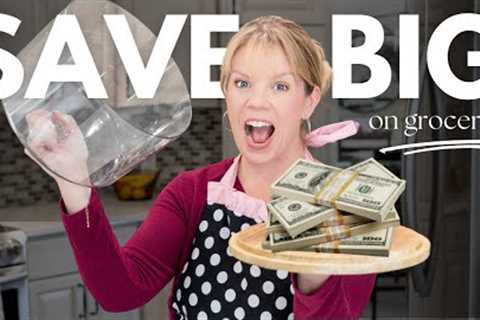 20 Clever Tips to Save Money on Groceries (Save HUNDREDS Without Coupons)!