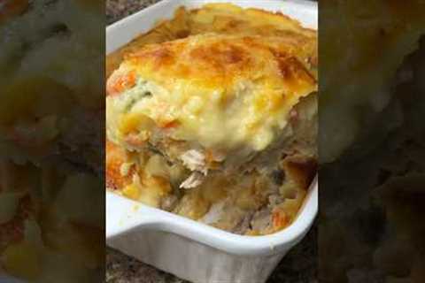 The Viral Chicken Cobbler from @yourbarefootneighbor ! #recipe #chickenrecipe #dog #yum
