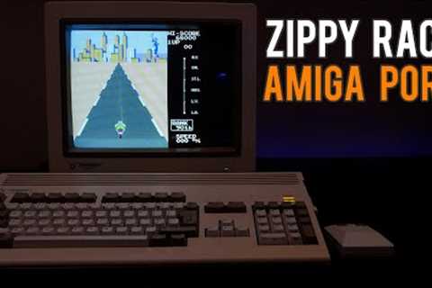 Building Games for Old Retro 1985 Hardware - Zippy Race Amiga Port