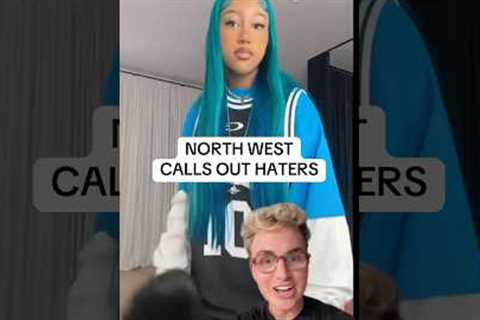 North West claps back at haters! #kimandnorth #northwest #kimkardashian #thekardashians #shorts