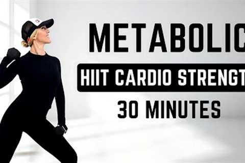 🔥30 MIN METABOLIC WORKOUT - with DUMBBELLS🔥ARMS LEGS ABS🔥Burn Fat & Boost Your Metabolism🔥