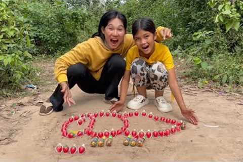 Part 141 Survival Skills SMART Ideas and USEFUL in Forest With Single Mom  Jungle Life