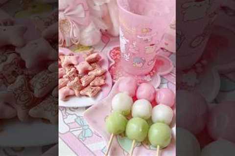 Unboxing Sanrio Snack Plates 🍡 Kawaii Food 🍧💗 #unboxing #sanrio #kawaii #shorts