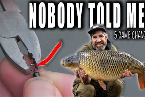 5 Things I wish I knew when I started Carp Fishing - Beginners Mistakes