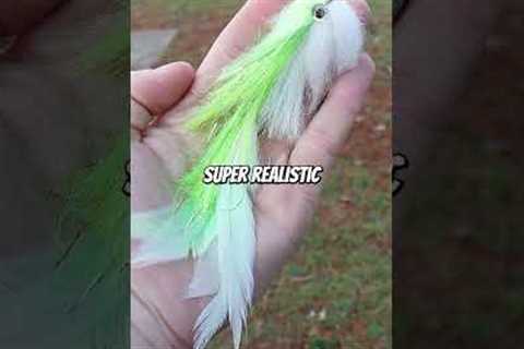 Fly fishing is better than conventional tackle?!?!? #fishing #shorts #flyfishing #bassfishing