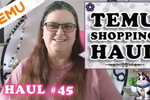 Temu Shopping Haul 45 | I Love Bargain Shopping