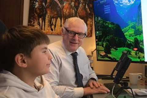 Stock Market Investing for complete beginners. Explaining it to an 8 year old. My son learns stocks.