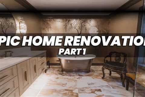 EPIC Home Renovation Part 1 | Building ASMR | KBUILD Series