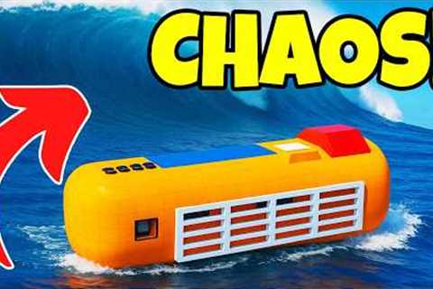 I Built a Homemade TSUNAMI POD and Tested it! Gone VERY BAD