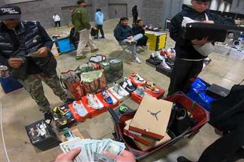 SPENDING $10K AT SNEAKERCON WASHINGTON DC! FOUND A RARE AIR JORDAN PE FOR AN UNBEATABLE PRICE! DAY 1