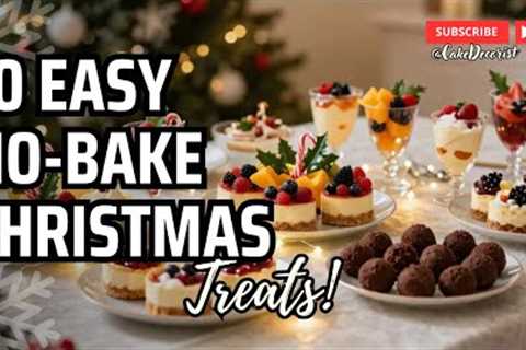 10 Easy No-Bake Christmas Desserts Your Holiday Guests Will Love