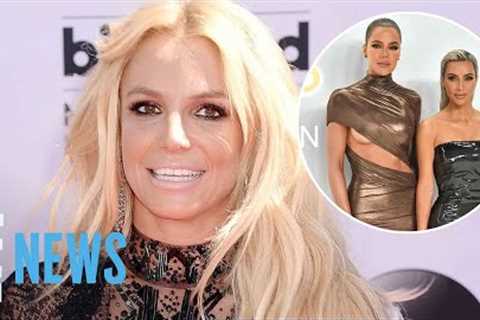 Kim Kardashian Gives Inside Look at Britney Spears Hangout | E! News