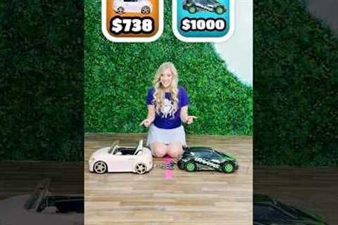 $1 vs $1000 RC Car Tug of War 🏎️