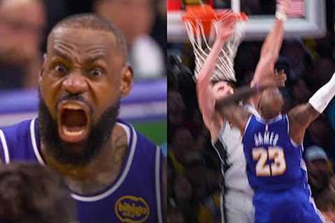 LeBron James INSANE POSTER Dunk! 🔥🏆 | December 10, 2025