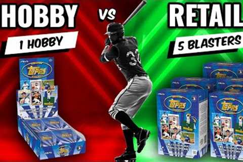 3 AUTOS! 🚨HOBBY VS RETAIL🚨 2025 TOPPS ARCHIVES HOBBY BOX VS BLASTERS