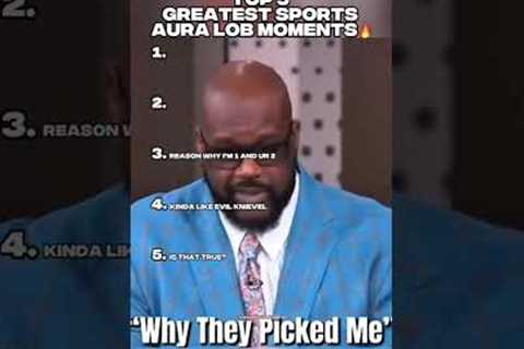 Top 5 Greatest Sports Aura Lob Moments😂#sports #auralob #funny