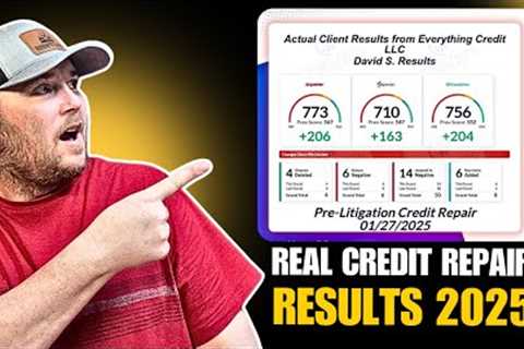 Real Credit Repair Results | Best Credit repair service 2025