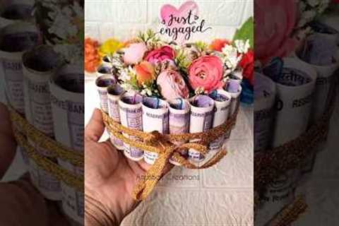 Money Gift Hamper for Wedding | Unique Shagun Packing Idea Cash Hamper Idea #shorts #weddingdiyideas