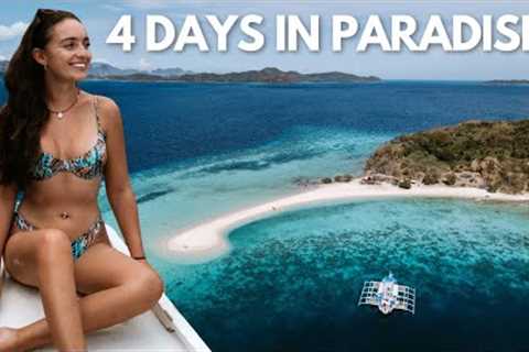 Philippines BEST Experience?! - 4 Day Island Hopping from El Nido to Coron 🇵🇭