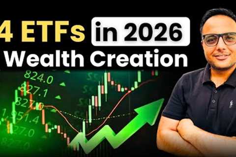 Don't Buy Stocks in 2026 | 4 ETFs for Wealth Creation | CA Explains