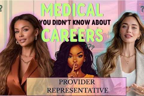 The Medical Career You Didn’t Know Existed: Become a Provider Representative!