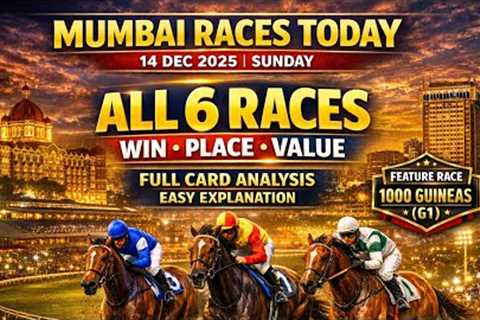 Mumbai Races Today | 14 December 2025 | All 6 Races Tips | Handicap Hub India