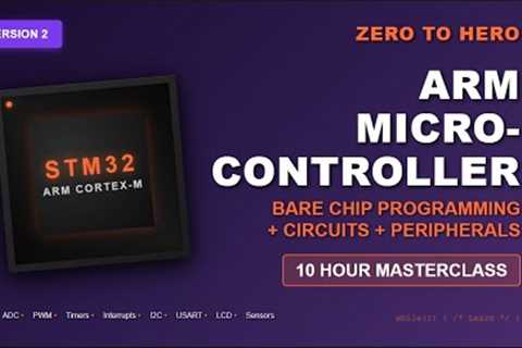 Learn STM32 Microcontroller Programming - Full Course for EE/CS Students and Beginners Version 2