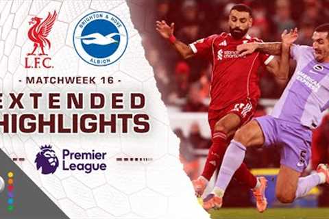 Liverpool v. Brighton | PREMIER LEAGUE HIGHLIGHTS | 12/13/2025 | NBC Sports