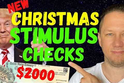 NEW Christmas Stimulus Checks Going Out Now! Low Income, Social Security &amp; More