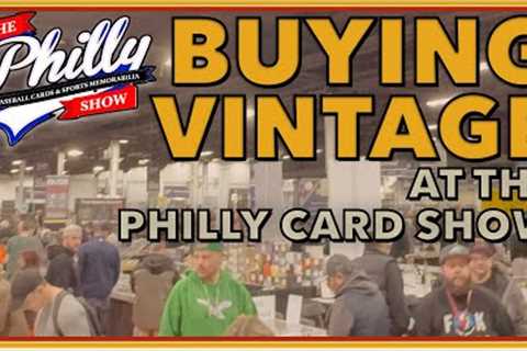 Vintage Baseball Cards at the Philly Card Show | Table-by-Table Walkthrough