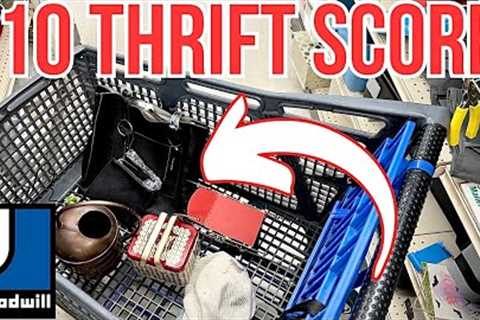 I’m SHOCKED! I Found This for $10 at Goodwill… | Thrift Shopping + Haul