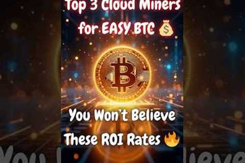 Top 3 Bitcoin Cloud Mining Platforms in 2025 #crypto #bitcoin #bitcoinmining  #bitcoincloudmining