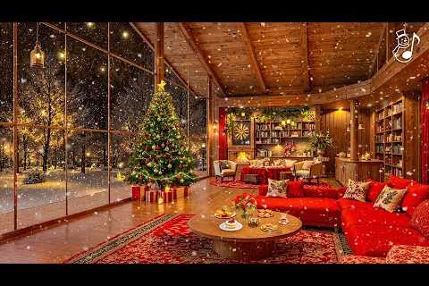 Relaxing Christmas Music with Fireplace Ambience🎄Merry Christmas 2026🎅 Top Christmas Songs..
